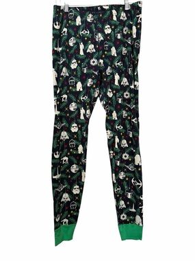 Hanna Andersson Adult Large Star Wars Holiday PJ Leggings Pants B7